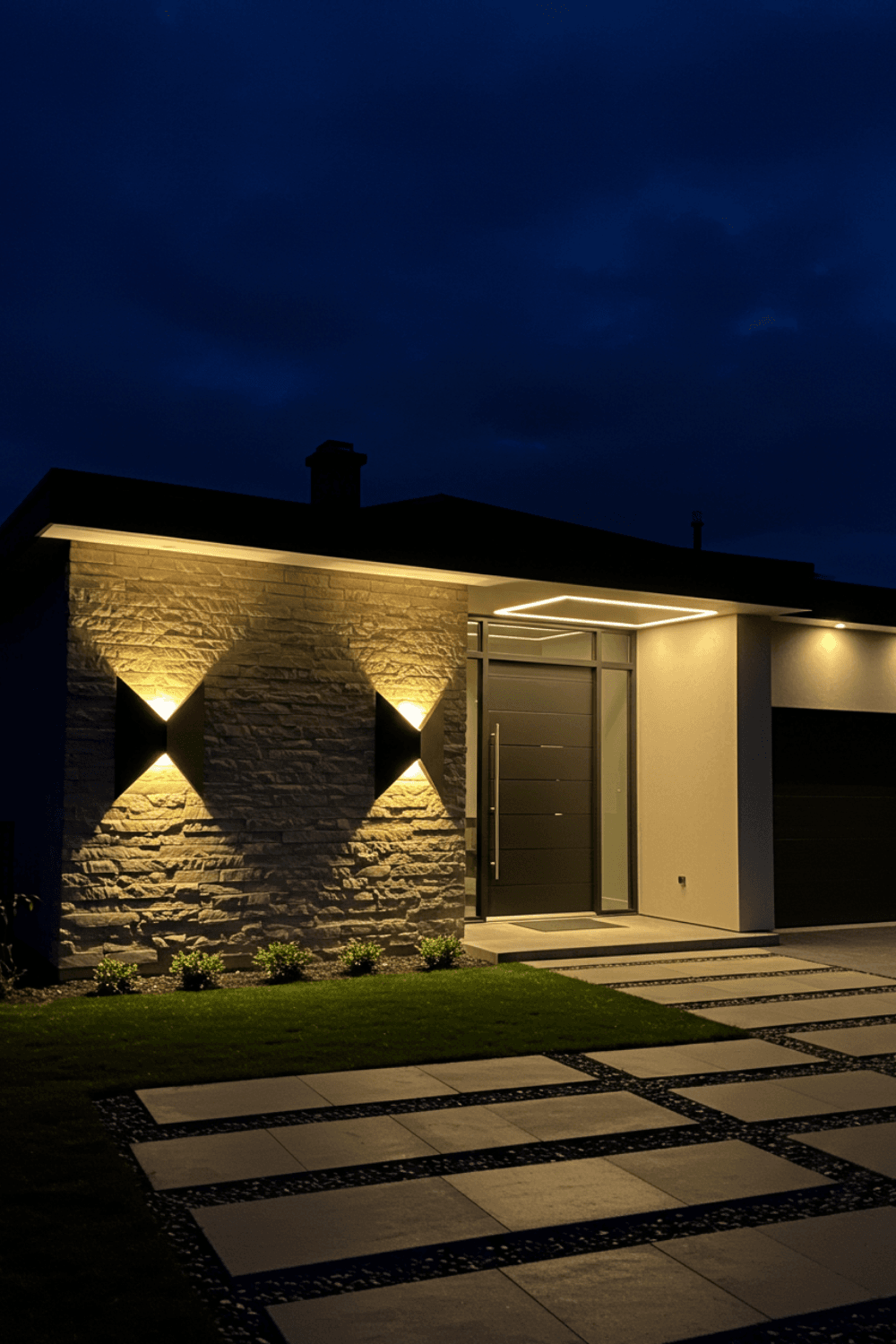 Modern Front House (3) Modern Front House